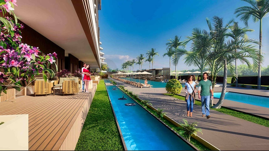 1+1 apartment in Altyntas - Antalya area