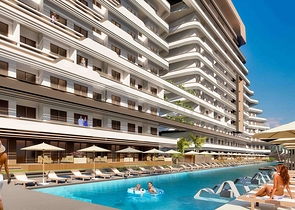1+1 apartment in Altyntas - Antalya area