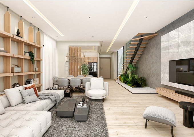 4+1 villa in Ermenek Antalya neighborhood