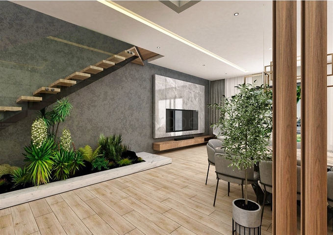 4+1 villa in Ermenek Antalya neighborhood