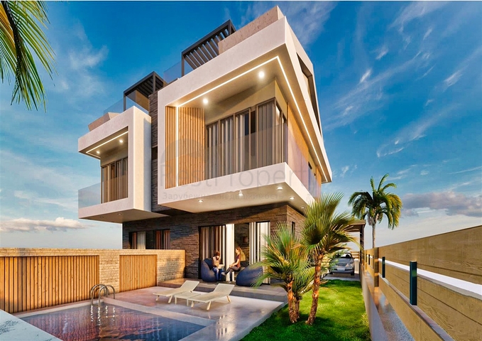 4+1 villa in Ermenek Antalya neighborhood