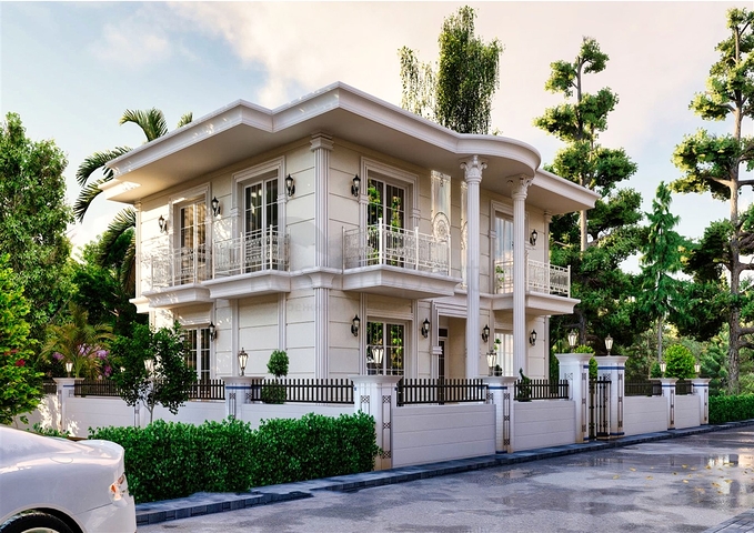 5+1 villa in Ermenek Antalya neighborhood