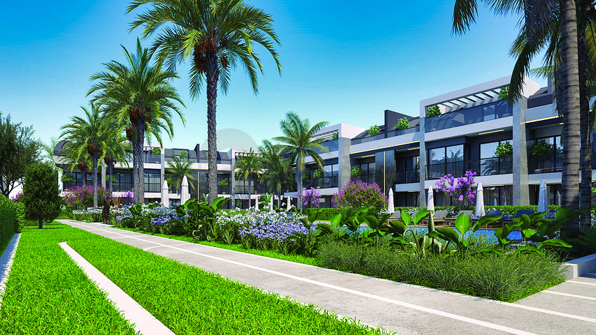 1+1 and 2+1 duplex apartments in Belek Antalya area