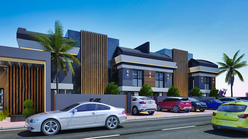 1+1 and 2+1 duplex apartments in Belek Antalya area