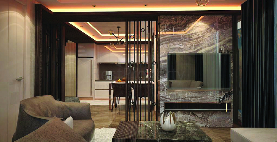 1+1 and 2+1 duplex apartments in Belek Antalya area