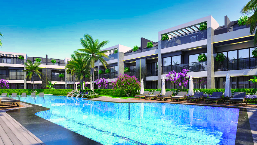 1+1 and 2+1 duplex apartments in Belek Antalya area