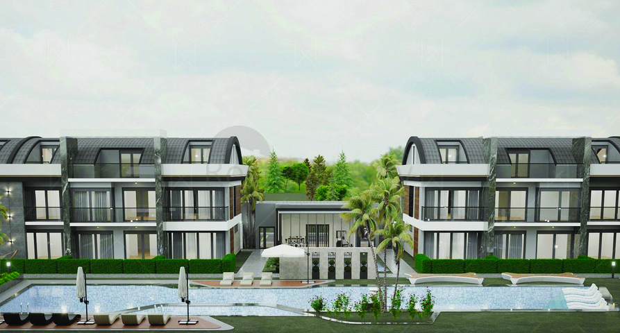 1+1 and 2+1 duplex apartments in Belek Antalya area
