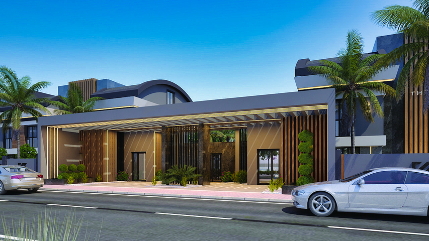 1+1 and 2+1 duplex apartments in Belek Antalya area