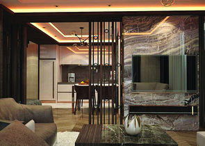 1+1 and 2+1 duplex apartments in Belek Antalya area