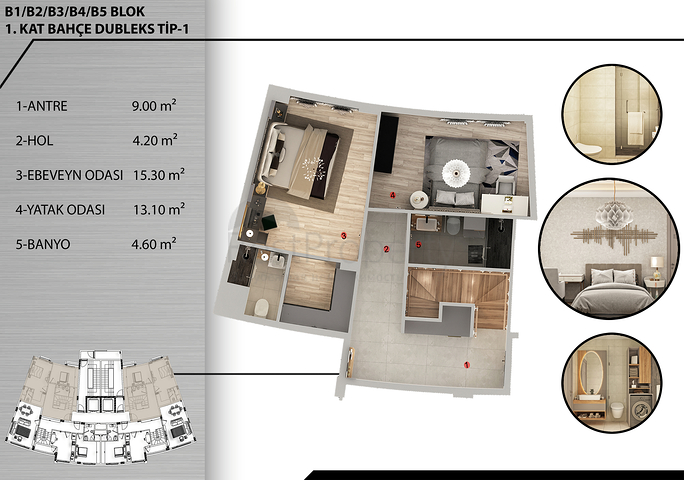 Investment project in Kepez - Antalya area