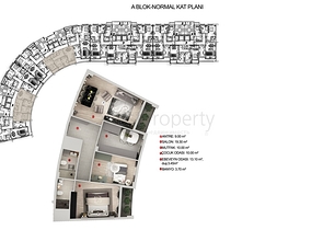 Investment project in Kepez - Antalya area