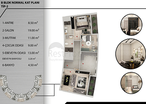 Investment project in Kepez - Antalya area