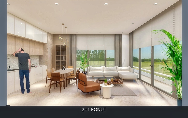 2+1 apartment in Altyntas - Antalya area