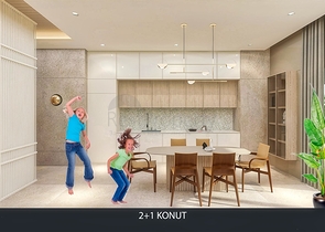 2+1 apartment in Altyntas - Antalya area