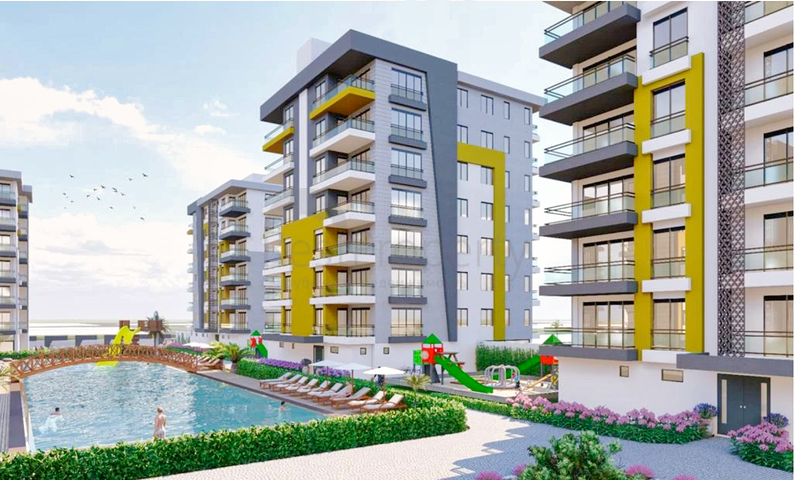 2+1 , 3+1 and 4+1 apartments in Kepez - Antalya area