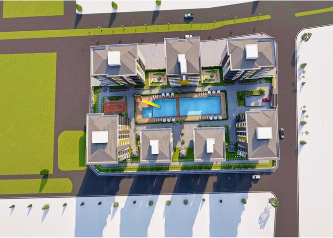 2+1 , 3+1 and 4+1 apartments in Kepez - Antalya area