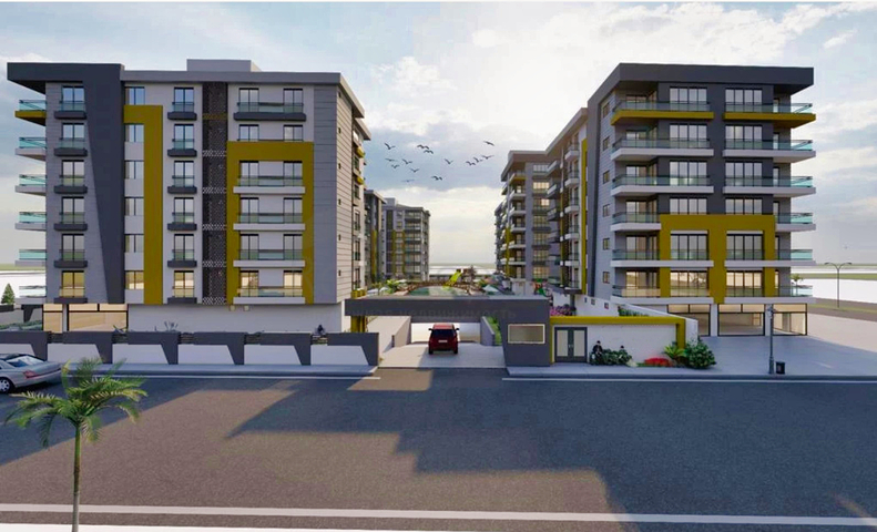 2+1 , 3+1 and 4+1 apartments in Kepez - Antalya area