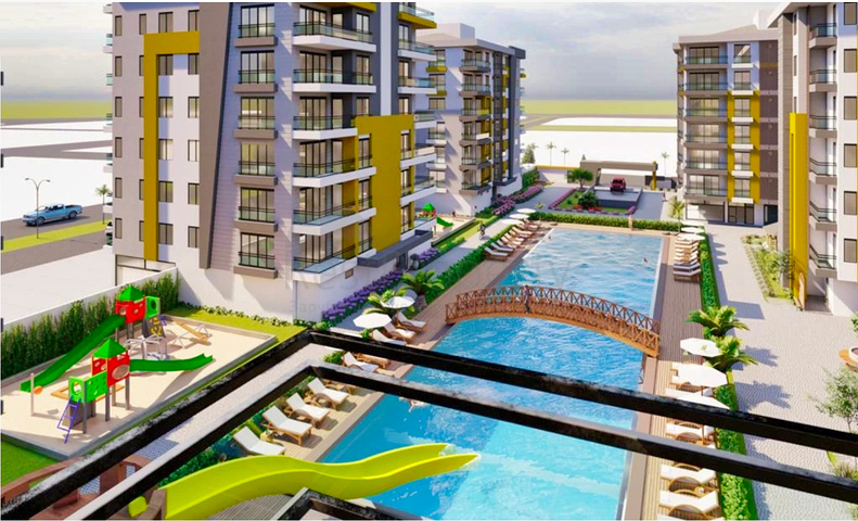 2+1 , 3+1 and 4+1 apartments in Kepez - Antalya area