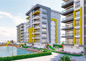 2+1 , 3+1 and 4+1 apartments in Kepez - Antalya area