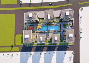 2+1 , 3+1 and 4+1 apartments in Kepez - Antalya area