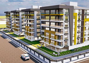 2+1 , 3+1 and 4+1 apartments in Kepez - Antalya area