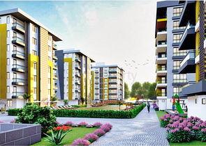 2+1 , 3+1 and 4+1 apartments in Kepez - Antalya area