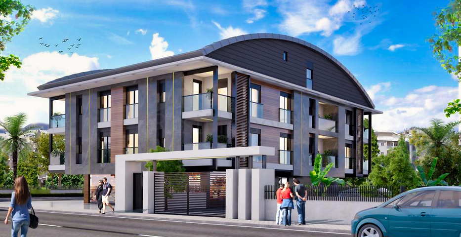 1+1 apartment in the Arapsuyu - Antalya neighborhood 