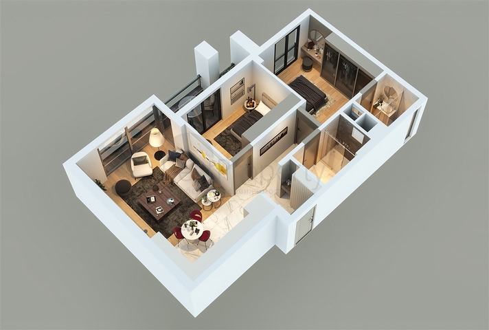 Investment project in Kepez - Antalya area