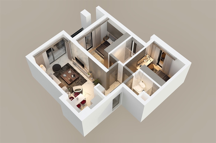 Investment project in Kepez - Antalya area