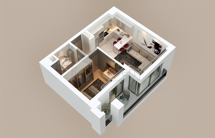 Investment project in Kepez - Antalya area