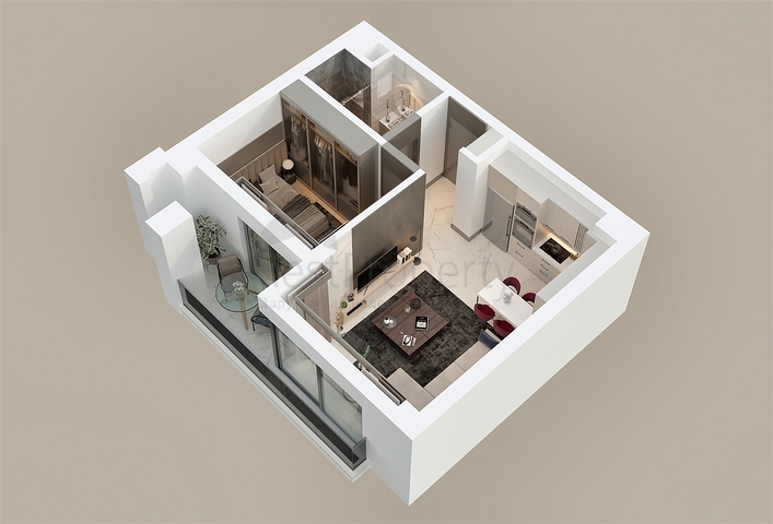 Investment project in Kepez - Antalya area