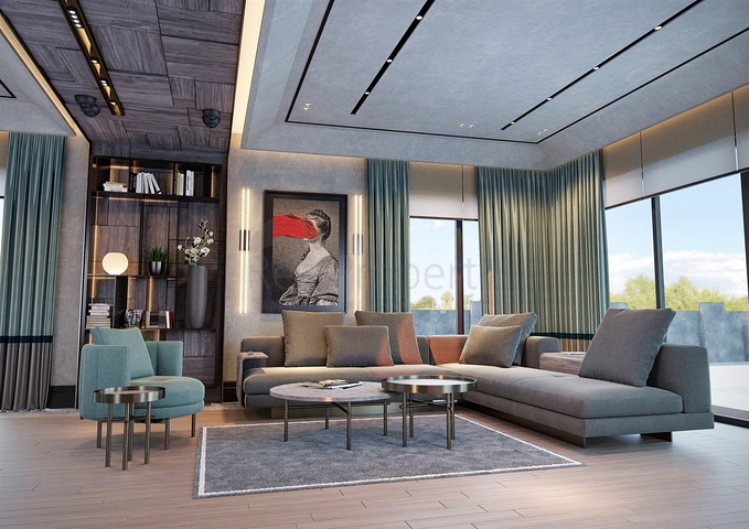 6+1 villa in Ermenek - Antalya neighborhood