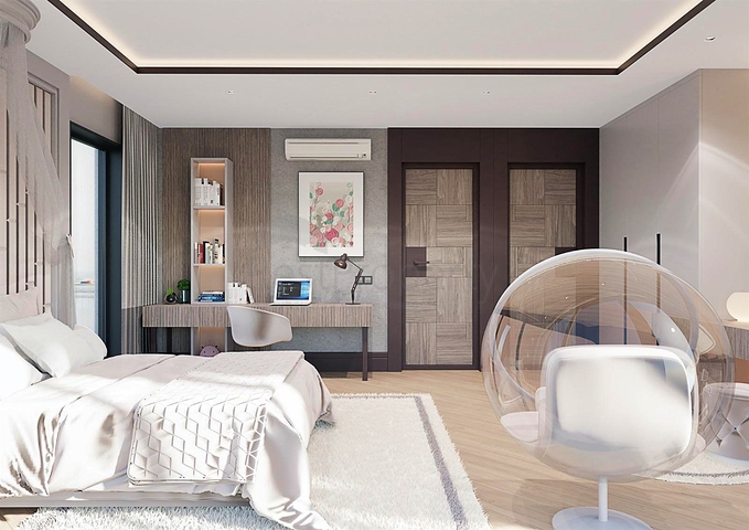 6+1 villa in Ermenek - Antalya neighborhood