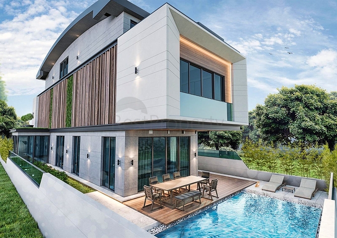 6+1 villa in Ermenek - Antalya neighborhood