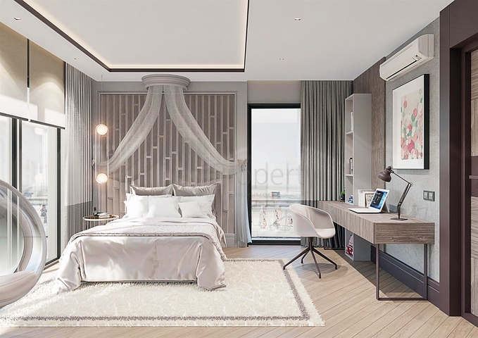 6+1 villa in Ermenek - Antalya neighborhood