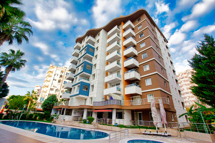A 2+1 apartment in the Guzeloba - Antalya neighborhood 