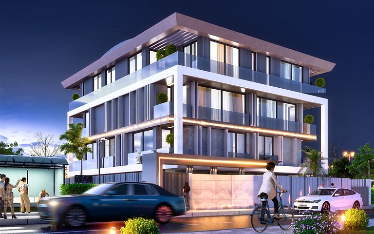 1+1 , 2+1 and 3+1 apartments in the Shirinyali - Antalya neighborhood 