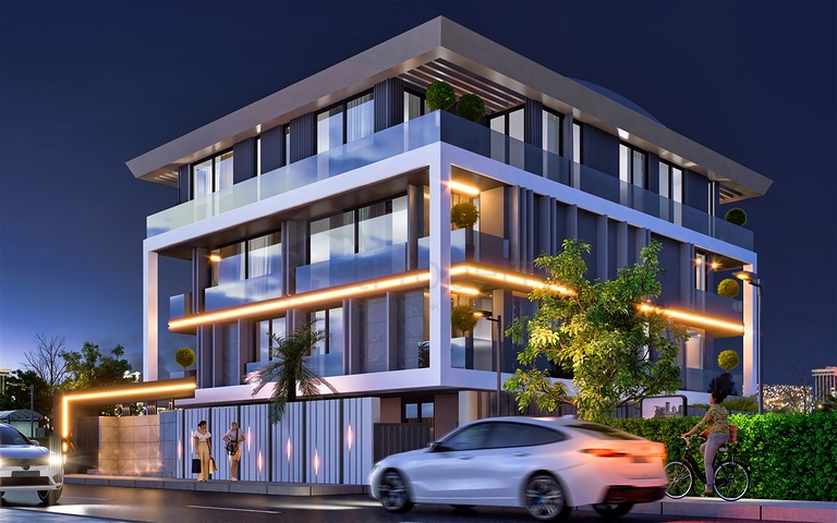 1+1 , 2+1 and 3+1 apartments in the Shirinyali - Antalya neighborhood 