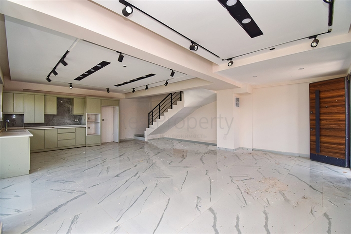 3+1 villa in the residential area of Kemeragzy - Antalya