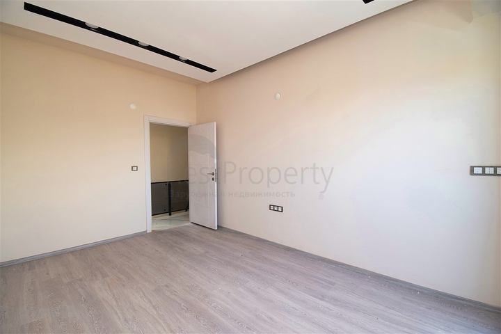 3+1 villa in the residential area of Kemeragzy - Antalya