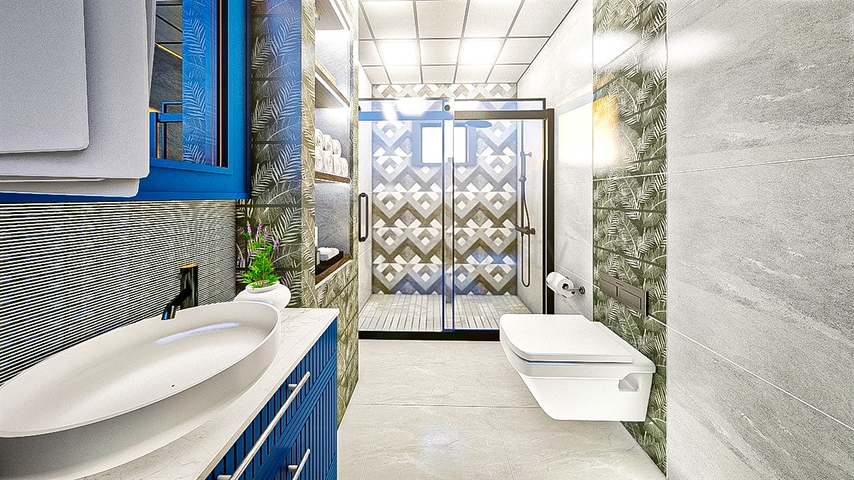 1+1 apartment in Kepez - Antalya area