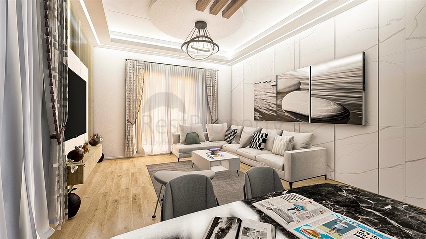 1+1 apartment in Kepez - Antalya area