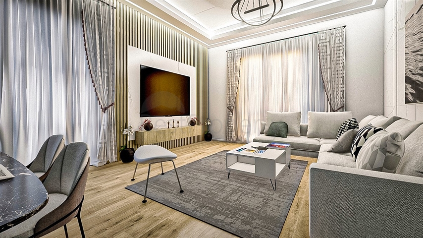 1+1 apartment in Kepez - Antalya area