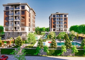 1+1 apartment in Kepez - Antalya area