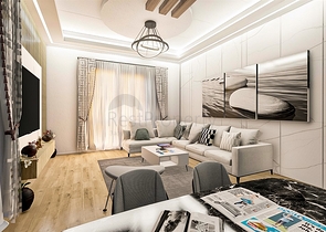1+1 apartment in Kepez - Antalya area