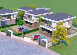 4+1 villa in Kemer - Antalya area