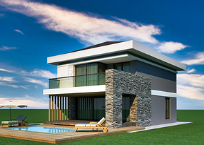 4+1 villa in Kemer - Antalya area