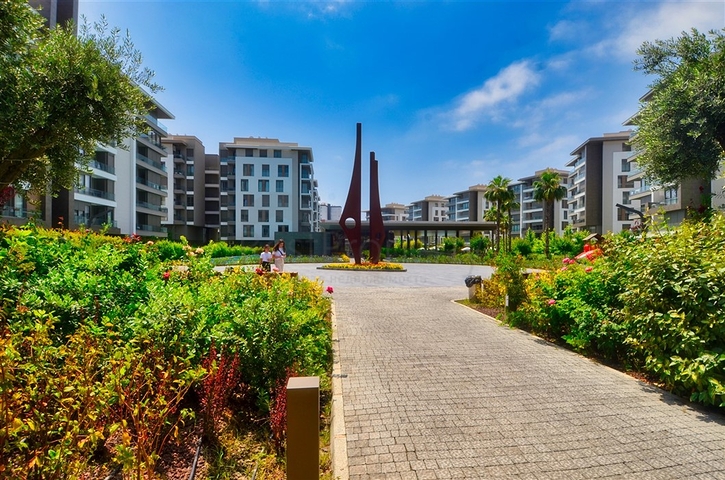 A 3+1 apartment in the Gursu - Antalya neighborhood