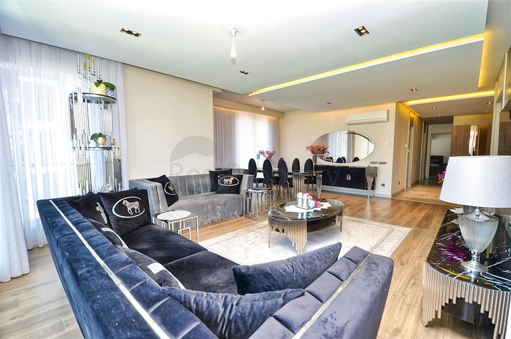 A 3+1 apartment in the Gursu - Antalya neighborhood