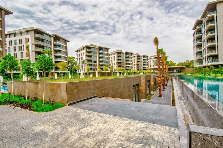 A 3+1 apartment in the Gursu - Antalya neighborhood